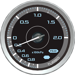 ECKA1 OBDⅡ-Turbo boost gauge